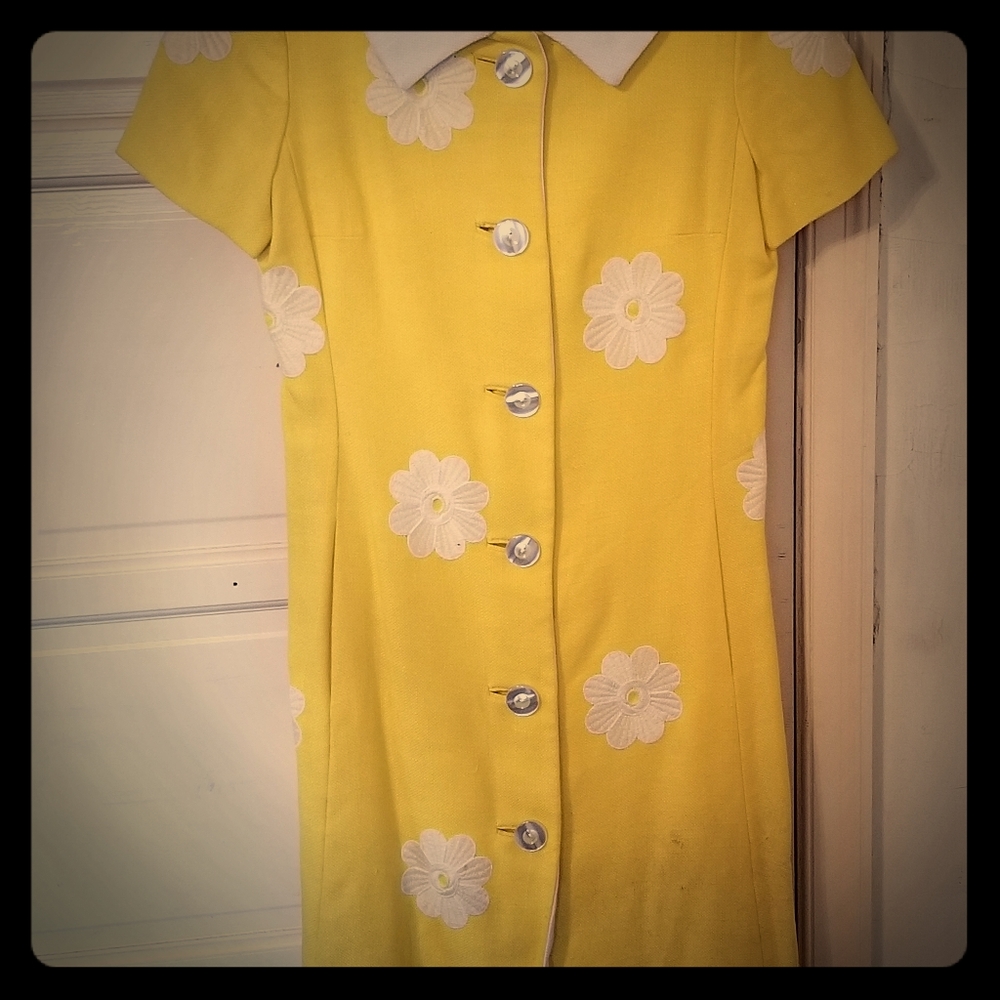 Super groovy handmade vintage dress